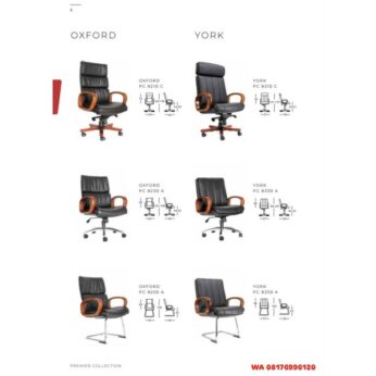 Kursi Kantor Chairman OXFORD PC 8210 C 8230 A 8250 A & YORK PC 8310 C 8330 A 8350 A