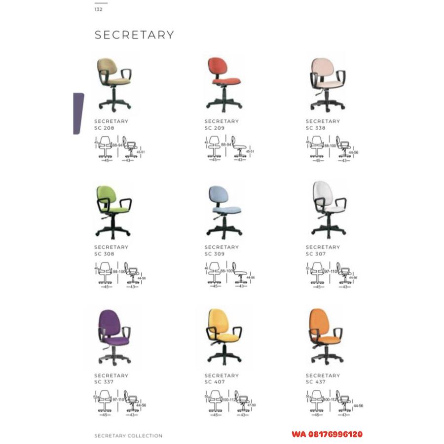 Kursi Kantor Chairman SECRETARY SC 208 308 337 209 309 407 338 307 437