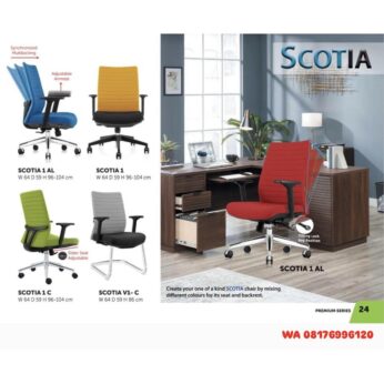 Kursi Kantor Donati SCOTIA 1 AL C V1- C