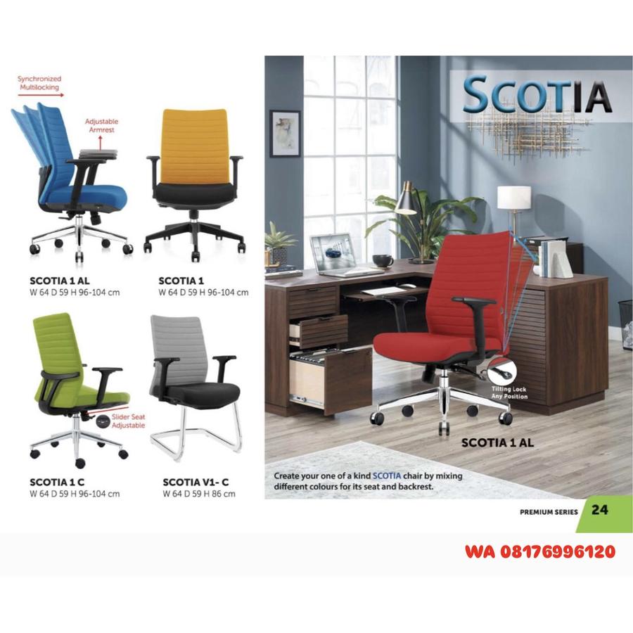 Kursi Kantor Donati SCOTIA 1 AL C V1- C