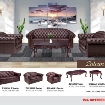 Kursi Kantor Donati ZULVAN 1 2 3 Seater