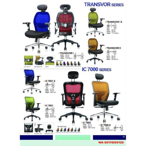 Kursi Kantor Ichiko TRANSVOR I I S II & IC 7000 7000 S 7001 7001 S