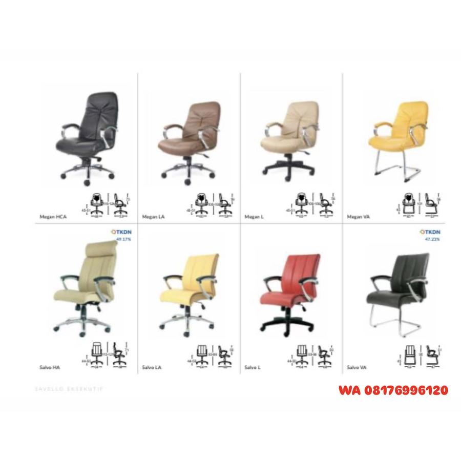 Kursi Kantor Savello Eksekutif Salvo HA LA L VA & Megan HCA LA L VA