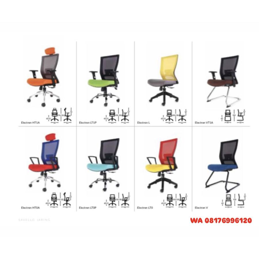 Kursi Kantor Savello Jaring Electron HT1A HT0A LT1P LT0P L LT0 VT1A V