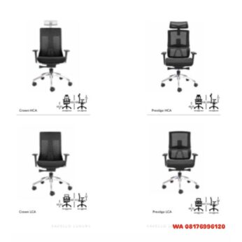 Kursi Kantor Savello Luxury Crown HCA LCA & Prestige HCA LCA