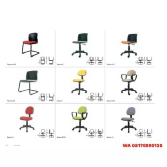 Kursi Kantor Savello Sekretaris Tersio V0F G GF V0, Selco S ST0, Renzo S ST0 G