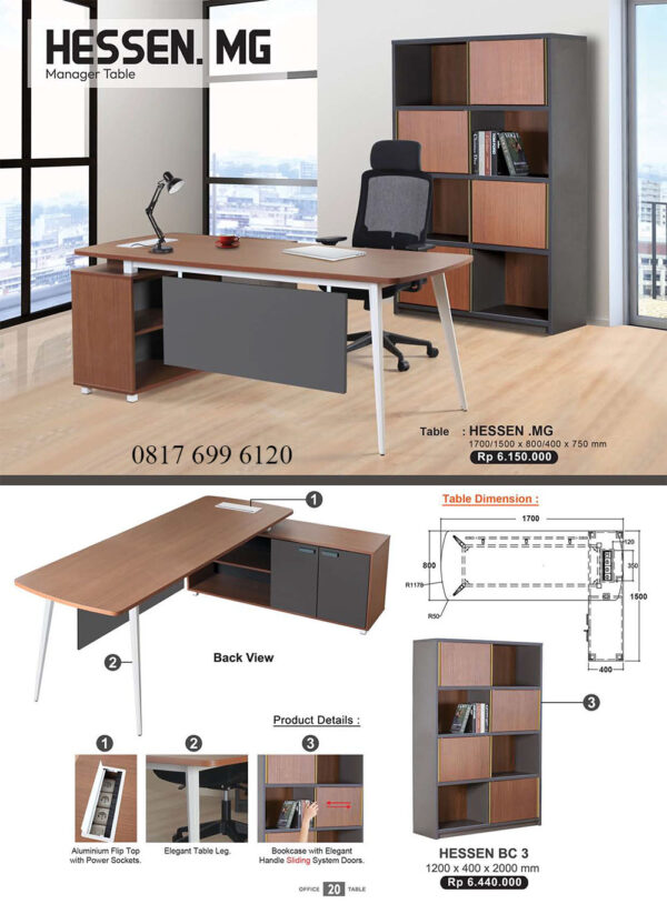 Meja Manager Donati Ultimate Hessen.MG