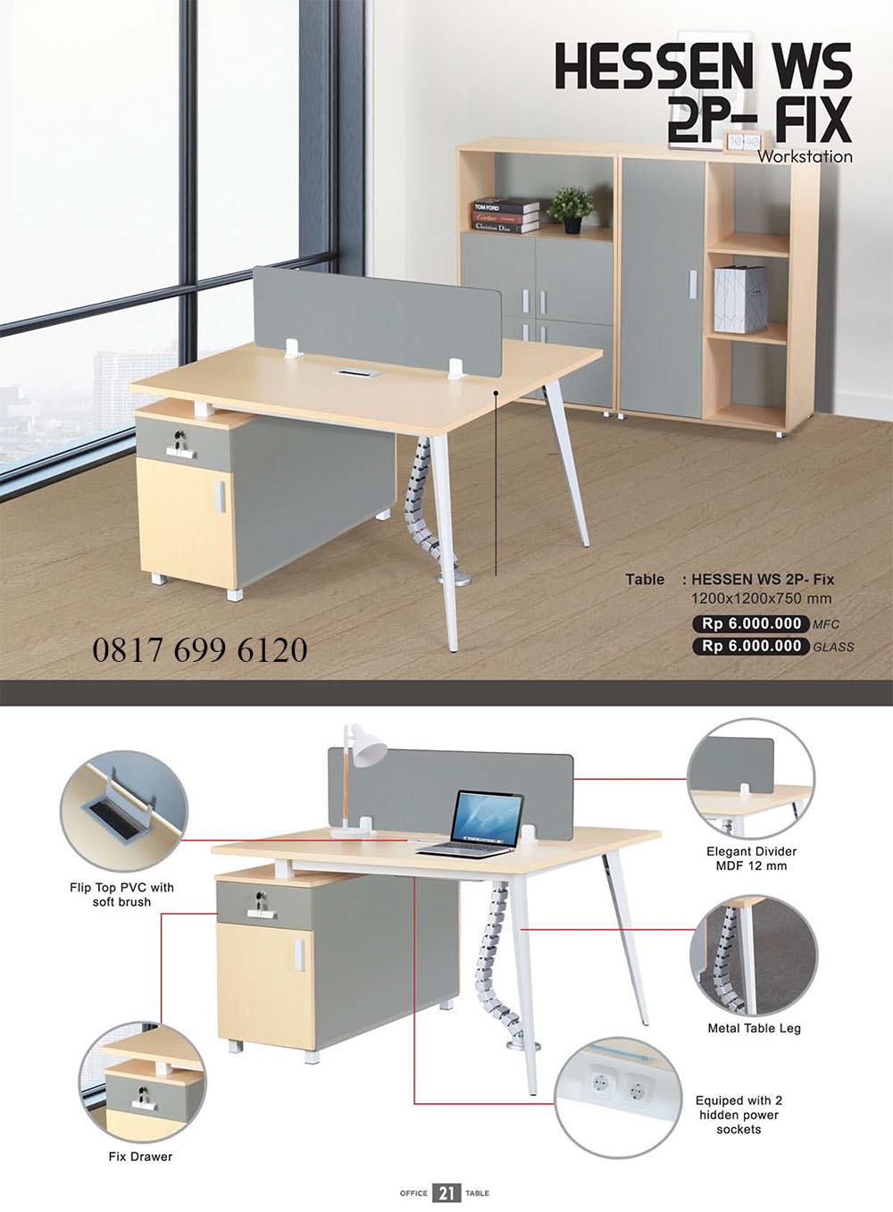 Workstation Donati Ultimate Hessen WS 2P-Fix