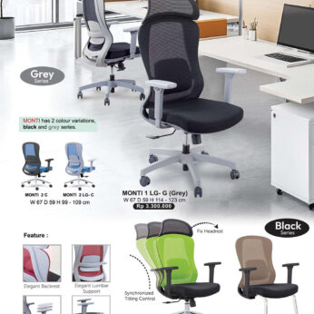 Kursi Kantor Donati Ultimate MONTI