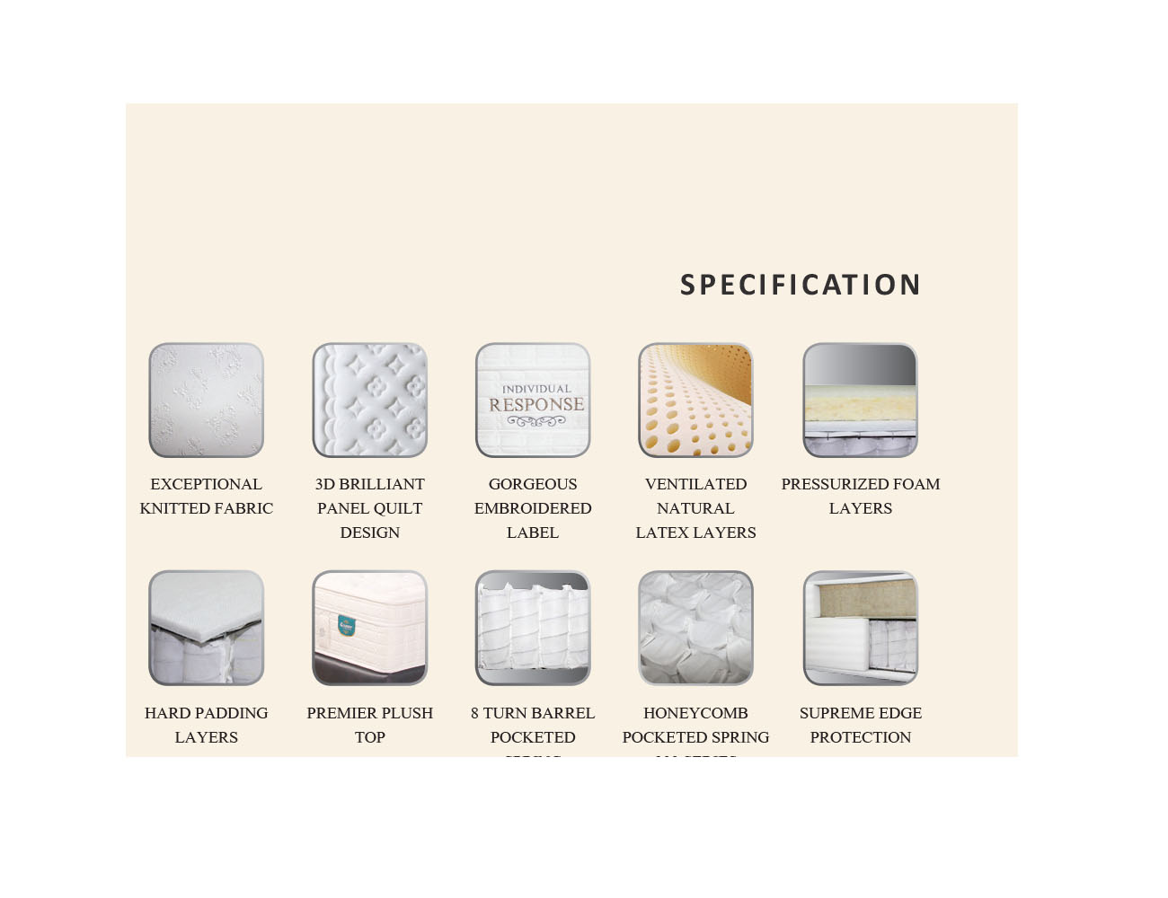 Springbed Guhdo Individual Response Venetian Style - Venetian - Image 2