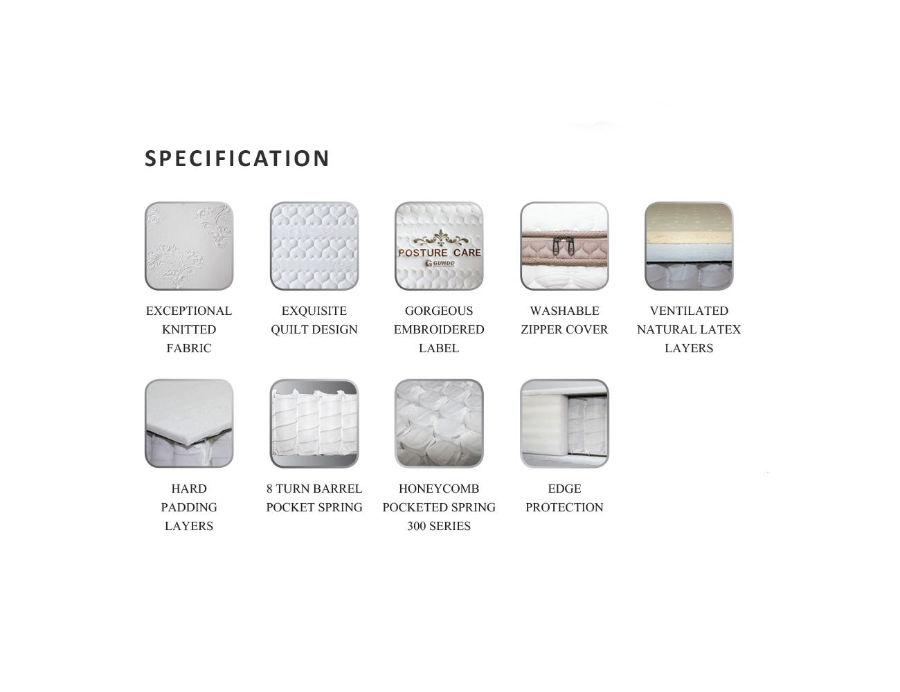 Springbed Guhdo Posture Care Virginian Style - Virginian - Image 2