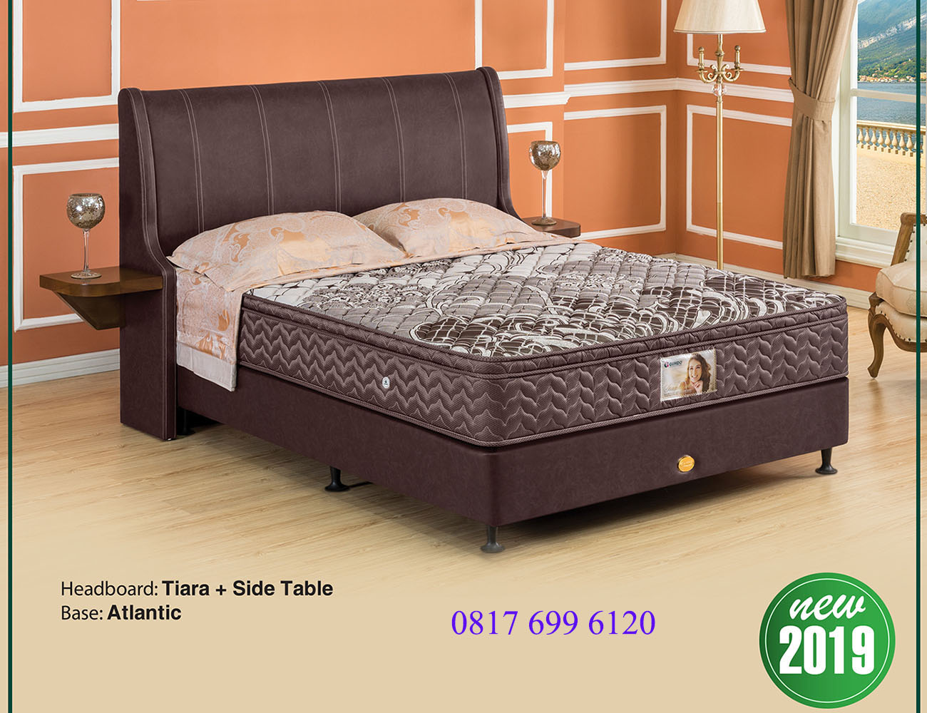 Springbed Guhdo Standard Plush Top Atlantik Style - Tiara